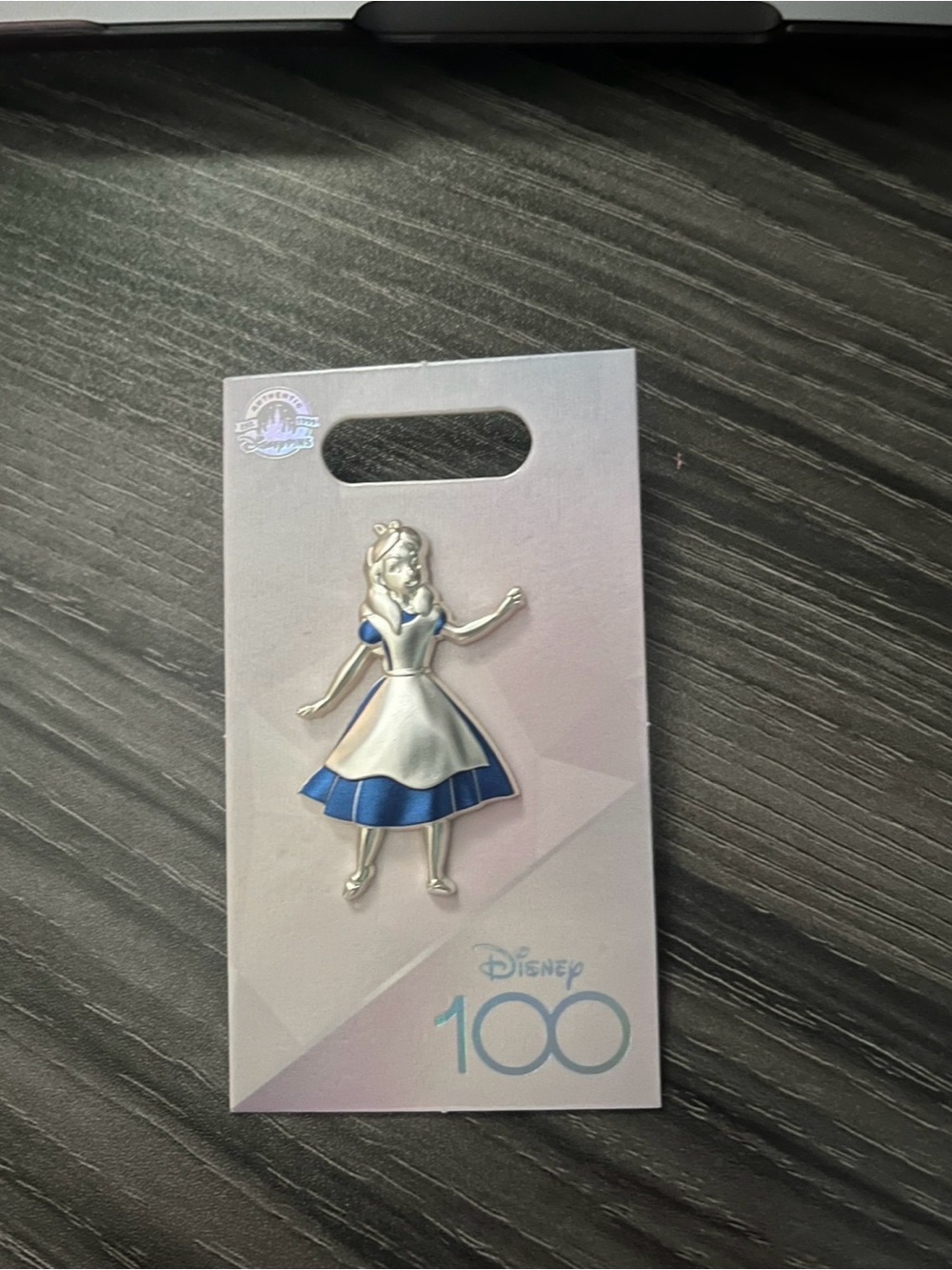 Alice In Wonderland Disney 100 Years Of Wonder Platinum Disney Pin